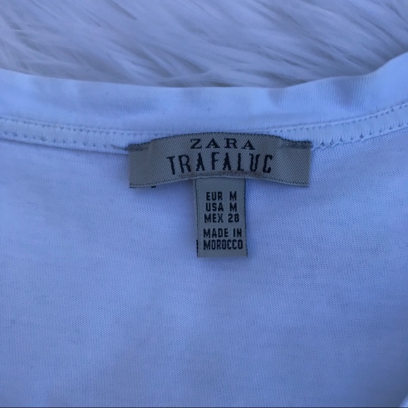 Zara Striped Tie Up Crop Tank - Picture 6 of 6